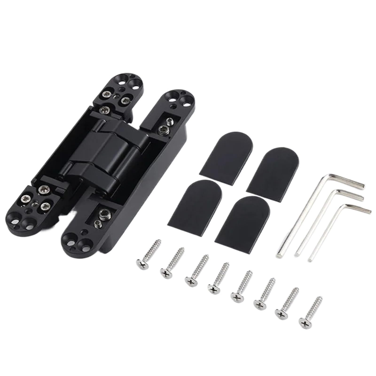 Charnière invisible réglable porte extérieure pliante en croix 150 25mm x2