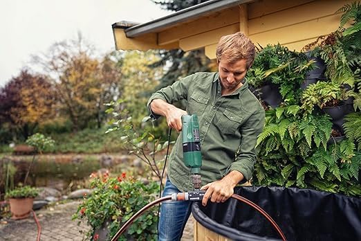 Gardena Pompe de transvasement activée par perceuse