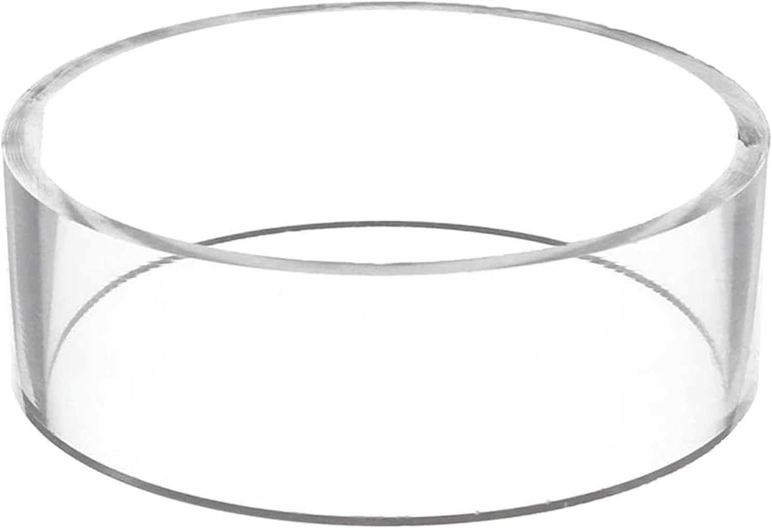 Transparent Acrylic Display Stand Clear Holder,Be used for Memorabilia Display and Storage Plastic Round Display Stands for Golf Ball Baseball Softball Tennis Football Ball Storage Holder Rack