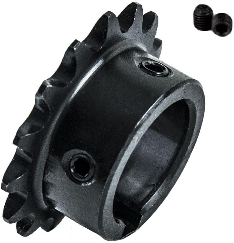 Jeremywell #35 Roller Chain Sprocket B Type 1" Bore 15 Tooth