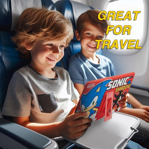 Image of Sonic Kids iPad Case - 10.9 Inch Case for iPad 10th Generation (2022) & A16 11th Generation 11 inch (2025) - Tablet Cover with Stand, Shockproof Silicone Protector