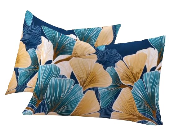 Image of RD TREND 210 TC Premium Glace Cotton Assorted King Size Printed Floral Design Pillow Cover -18 inchX28 inch Inches,(Pack of 4) of Any 4 Pieces Color Multi-14