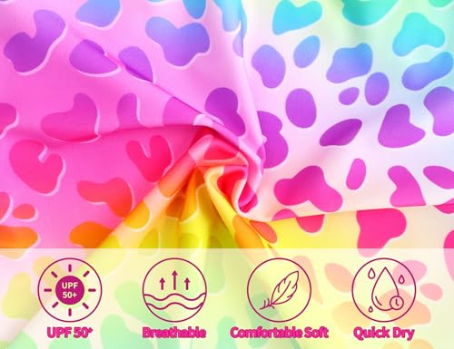 Image of Gnainach Girls Swimsuits Size 2t 3t Toddlers Bathing Suits with Adjustable Straps Cute Sleeveless Beach Swimwear