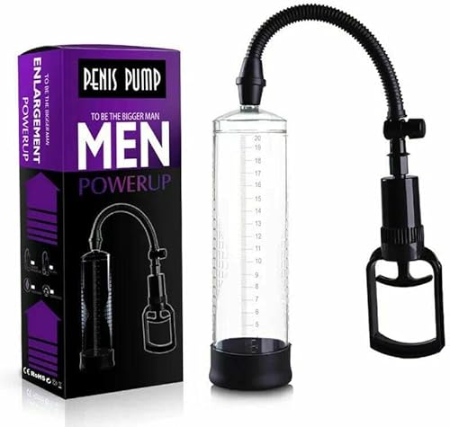 Penis Pump with Trigger, Penis Enlarger Pump, Penis Enlarger, Vacuum Pump, Cock Pump, Erection Pump, Penis Pump Sex Toy