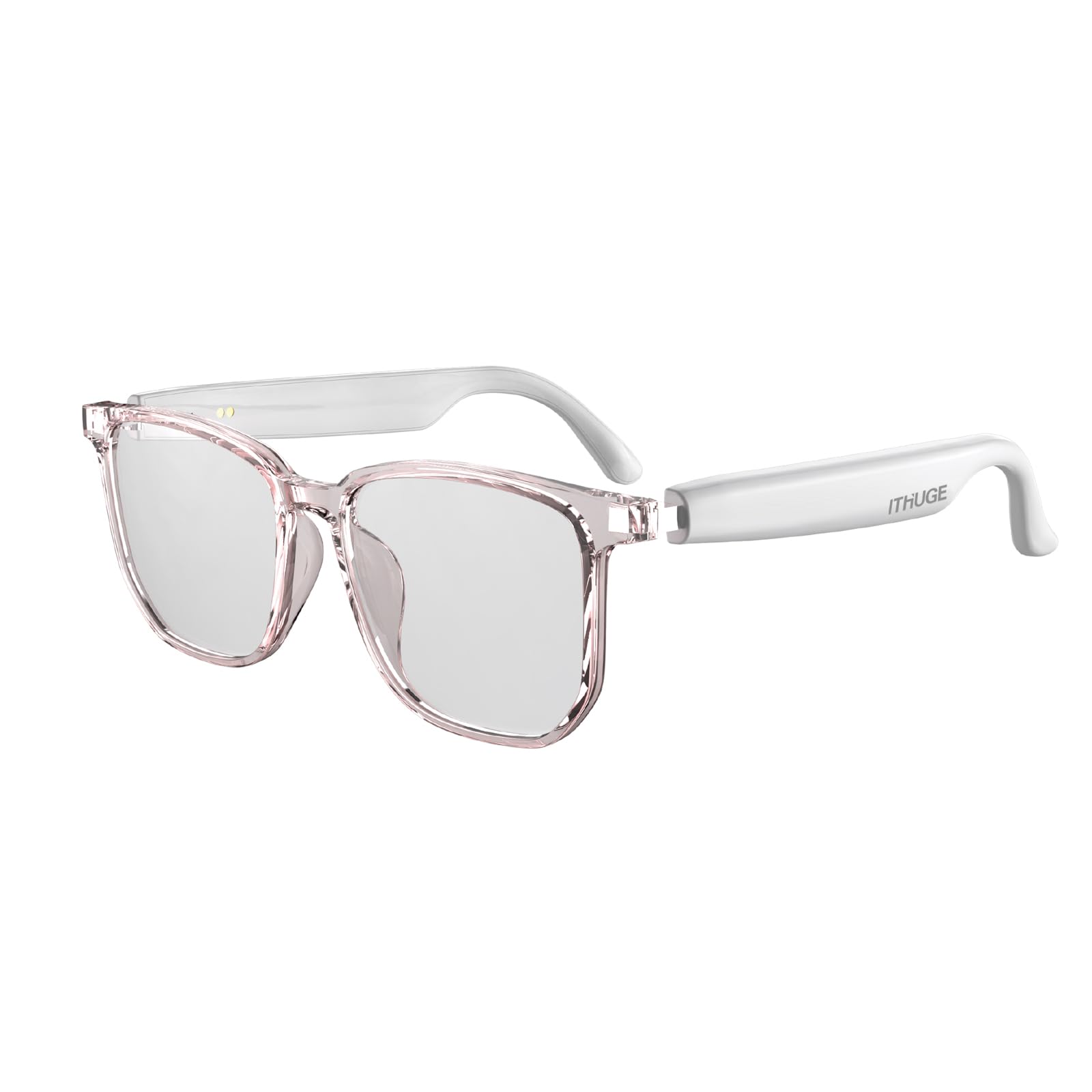 AI Smart Glasses, Bluetooth 5.4 Translation Glasses with 160+ Languages, Smart Sunglasses for Men & Women, Open-Ear Audio, Ultra-Light Resin Frame, for Travel Business Meetings(White)-image-47