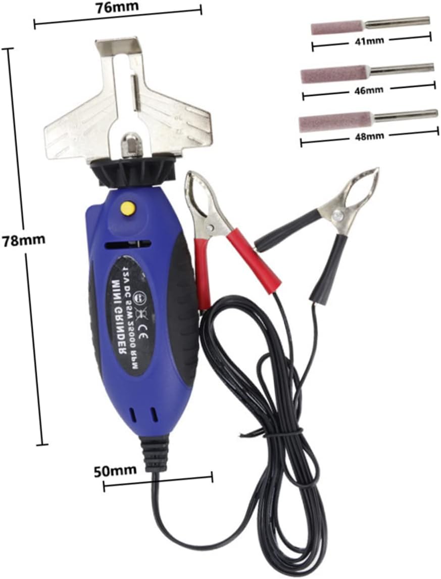 Kisangel Grinding Chain Machine Electric Chain Sharpener Electric Chainsaw Sharpener Hand-Sharpening Tool Main Shaft