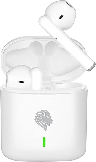 Kratos Buds Ultra Earbuds Bluetooth Wireless, 13mm Dynamic Drivers for Rich Bass & Stereo Sound,25 Hours Music time, Intuitive Touch Control,IPX5…