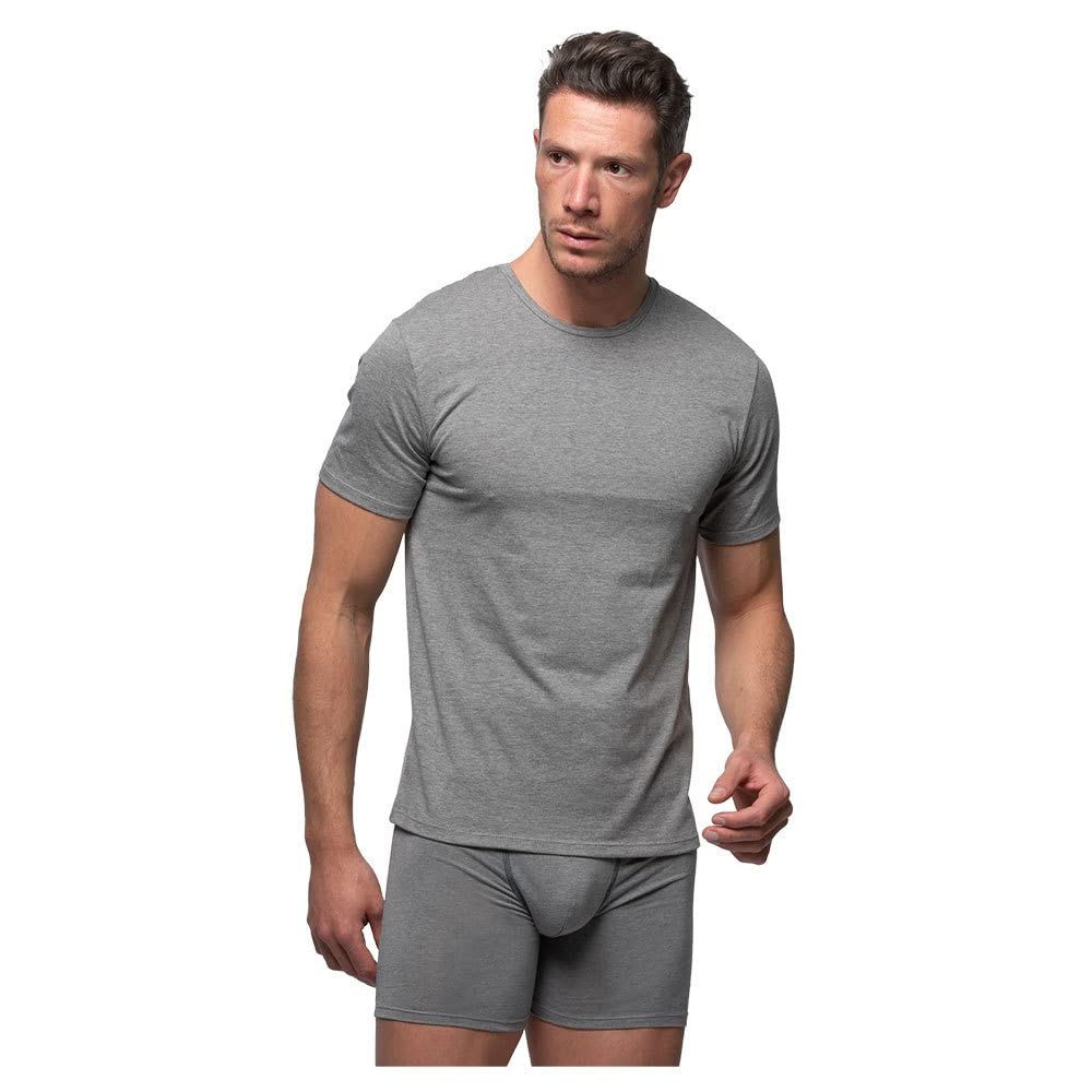 Playtex Camiseta Interior Corta X-Temp Camiseta Manga Corta Cuello Redondo Técnico Hombre