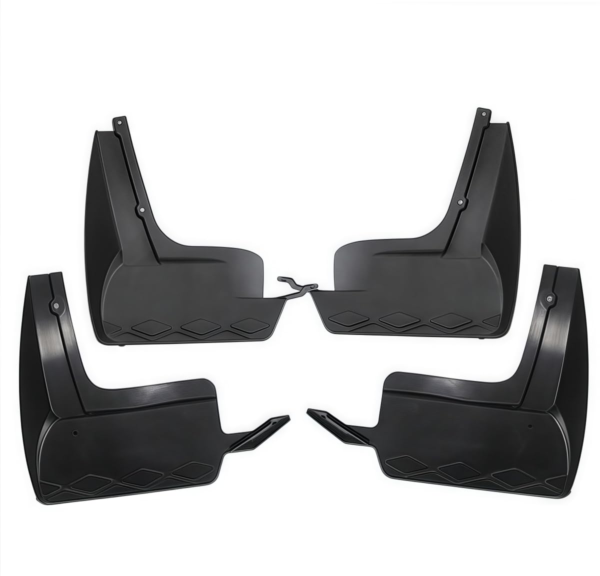 UDRFKDS Mud Flaps Splash Guards For VW ID4 2020 Accessories Mudflap Fender Flares Front and Rear Mud Guard Set 4PCS