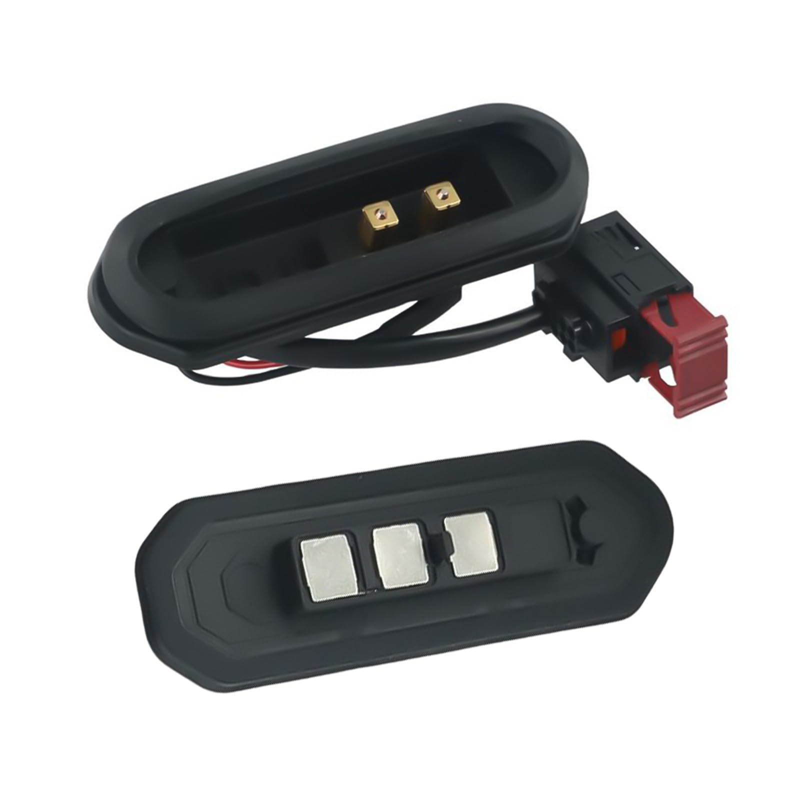 Lot de 2 interrupteurs de porte coulissante, capteur de contacteur, pour Fiat Ducato, Peugeot Boxer, Citroën Jumper, montage direct, installation facile, noir