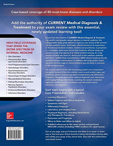 Current Medical Diagnosis and Treatment Study Guide, 2e