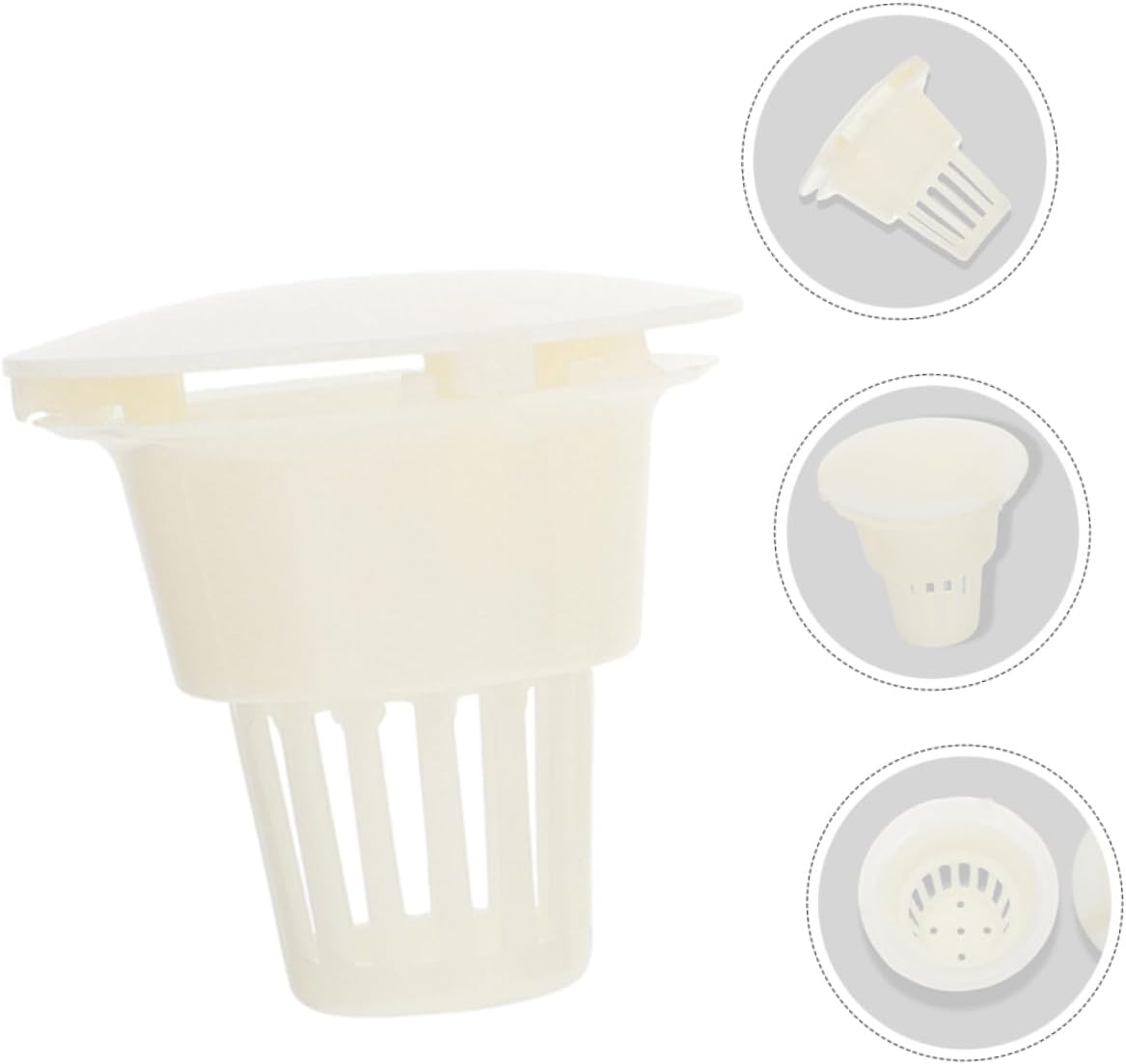 ORFOFE 2Pcs Spittoon Filter Convenient Strainer for Chair Easy Install Spittoon Accessory for Busy Clinics Ensures Clean Environment