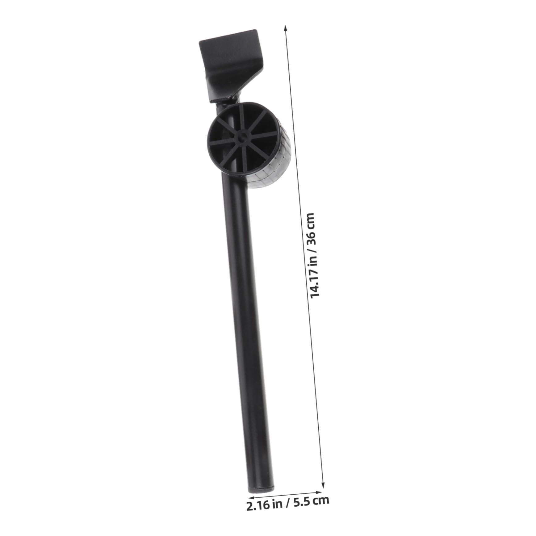 POPETPOP Furniture Dolly a 3 Ruote Triangolare, Carico Elevato Nero | Abs e Acciaio, Kit, per Shop e Vita Quotidiana, Spostamento e Trasporto di Mobili Pesanti