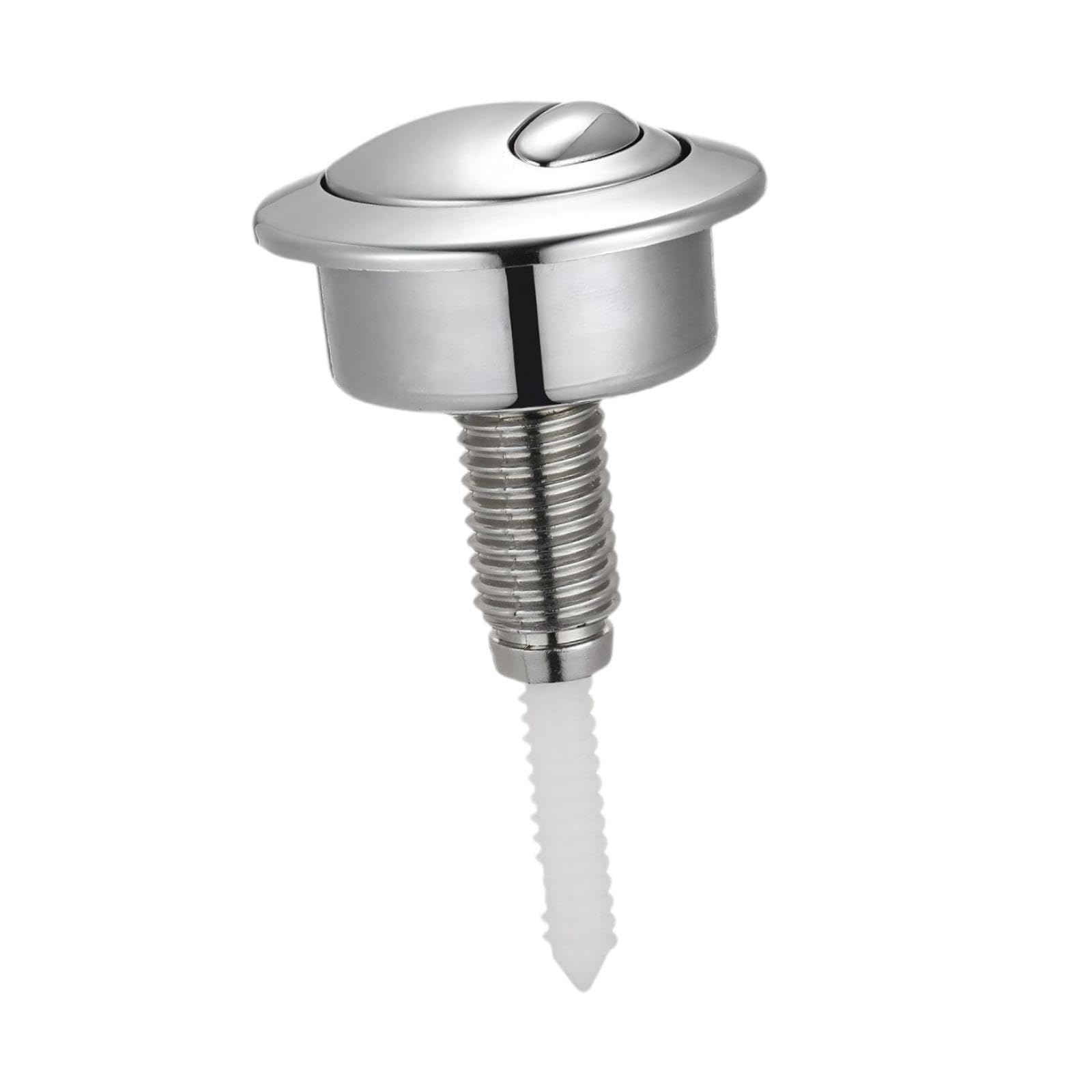 Toilet Flush Button Tank Valve Toilet Tank Button for Bathroom Restroom Home 87.2x48mm