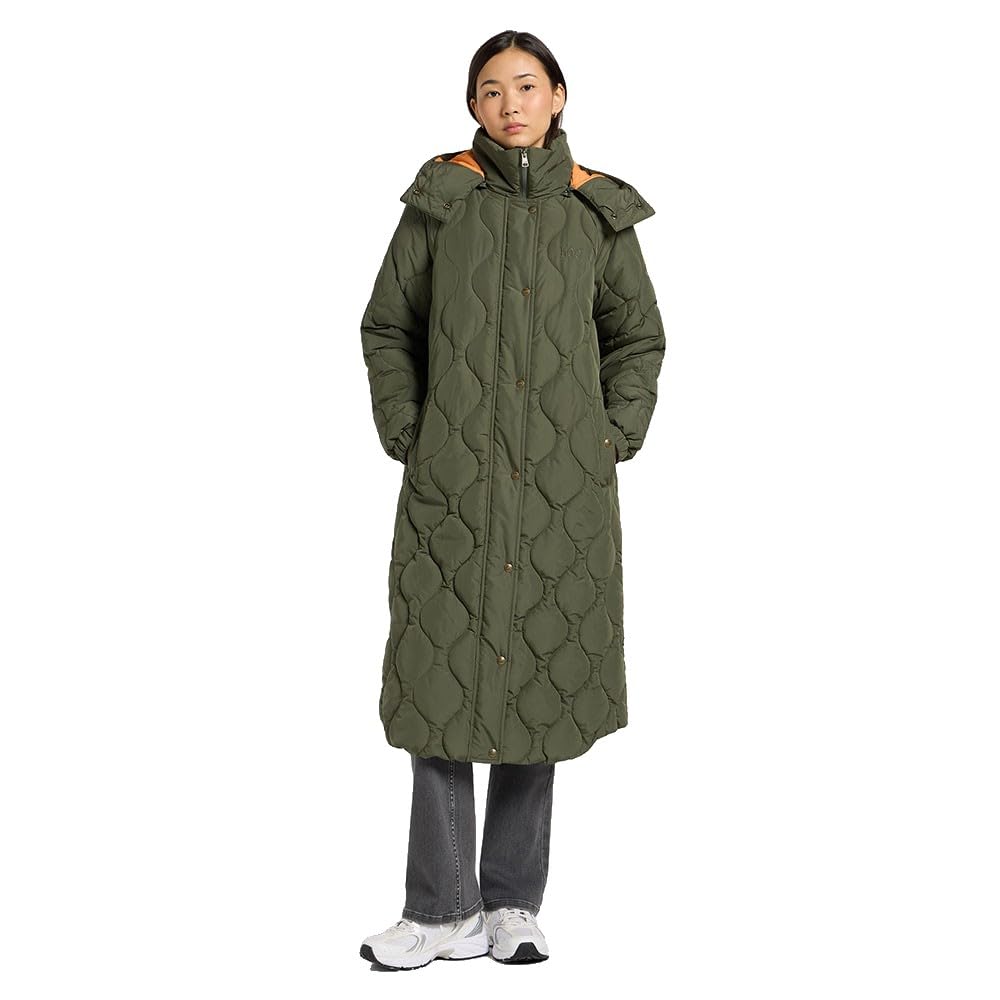 Lee Damen Long Puffer Jacket