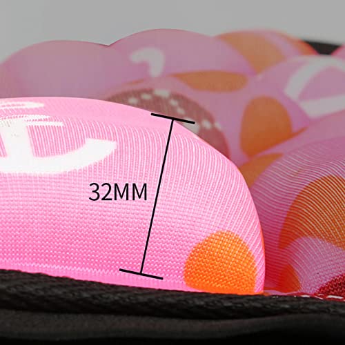 Amagogo Shorts Acolchoados 3D Respiráveis com Proteção de Quadril, Protetor de Bunda Grosso, Equipam