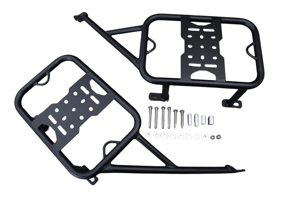 aVDB-Moto Seitenkofferträger/Gepäckhalterung/Gepäckträger kompatibel mit Honda CRF 300 L 2021-2024, CRF 300 L Rally 2021-2024, CRF 300 L 2025-X, CRF 300 L Rally 2025-X (Stahl)