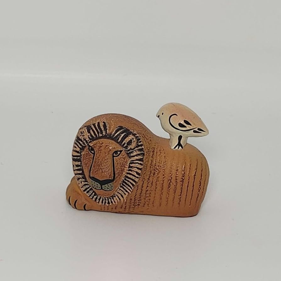 ごろごろママです　リサラーソンミニフィギュア Amazon.co.jp: リサラーソン ウィズ バード ミニフィギュア