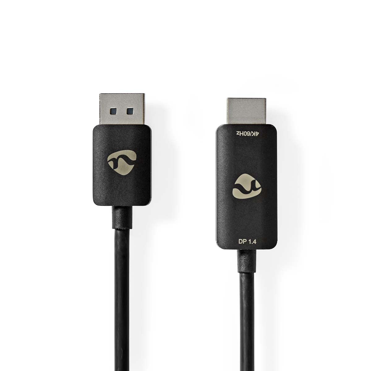 NEDIS | DisplayPort Adapter | DisplayPort Male | HDMI Connector | 8K 30 Hz | platerowany niklem | prosty | 1,80 m | okrągły | TPE | czarny | koperta