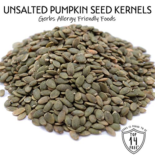 Gerbs Elite Four Top Pumpkin Seed Kernel Gift Set, (8Lbs.), Top 14 Food Allergen Free, Non Gmo, Vegan, Keto, Paleo Friendly #TOP7