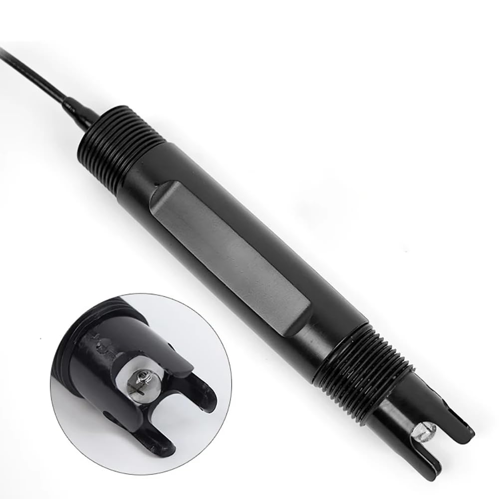 Toplionace Sonda de Electrodo para Sensor de Ph Industrial en Línea Tem D-6612 con Cable de 5 M - Rosca Universal G3/4