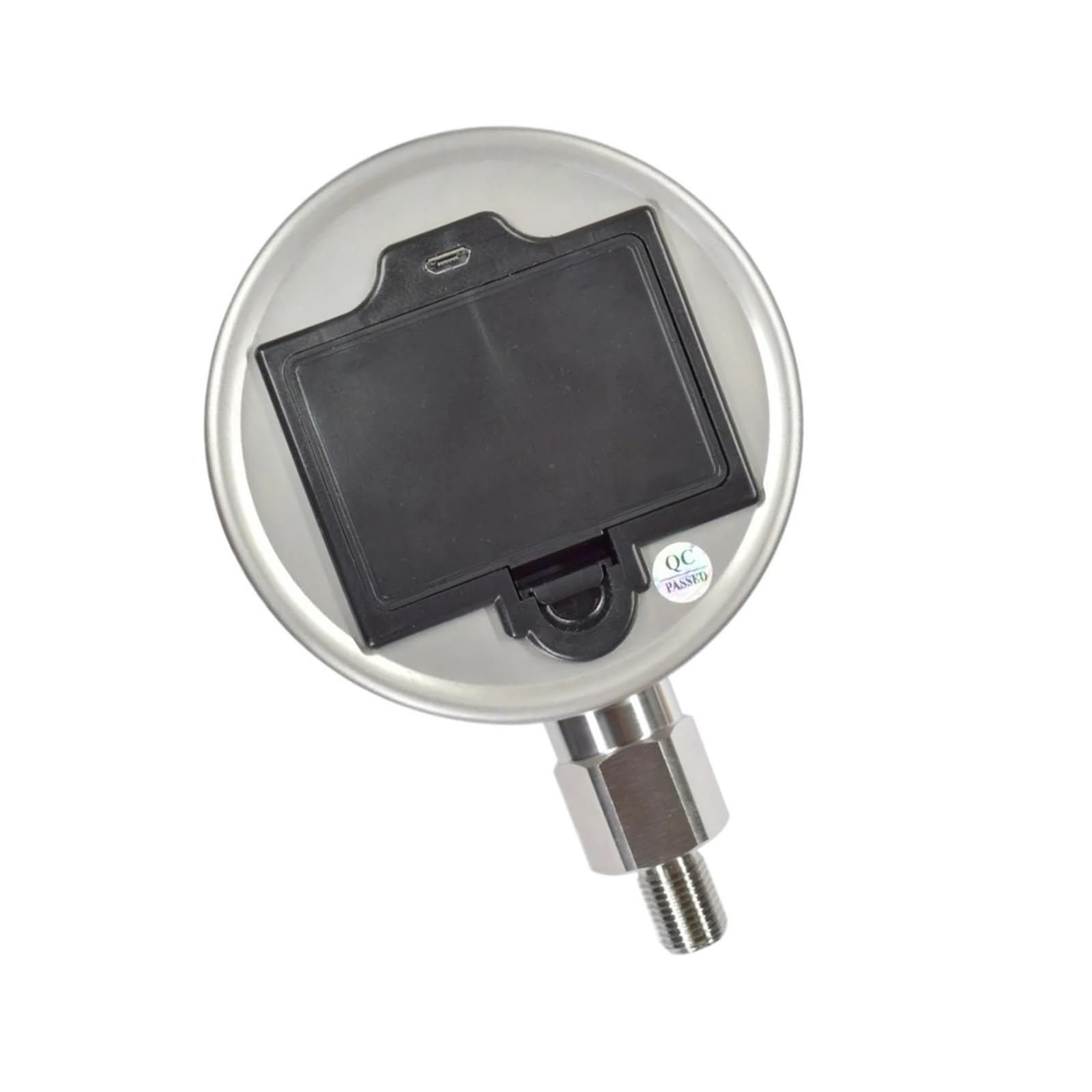 Manómetro digital, precisión 0,2 G1/4 Manómetro industrial de acero inoxidable Herramientas de medición de líquidos(0-4Mpa)