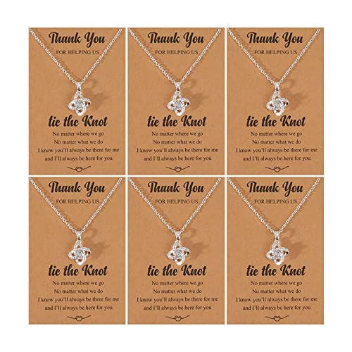Collier demoiselle d'honneur lot de 2 4 6 bijoux strass cadeaux mariage femme