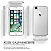 Ringke Fusion Designed for Both iPhone 8 Plus Case (2016), iPhone 7 Plus Case (2017) Clean Bumper Case - Clear