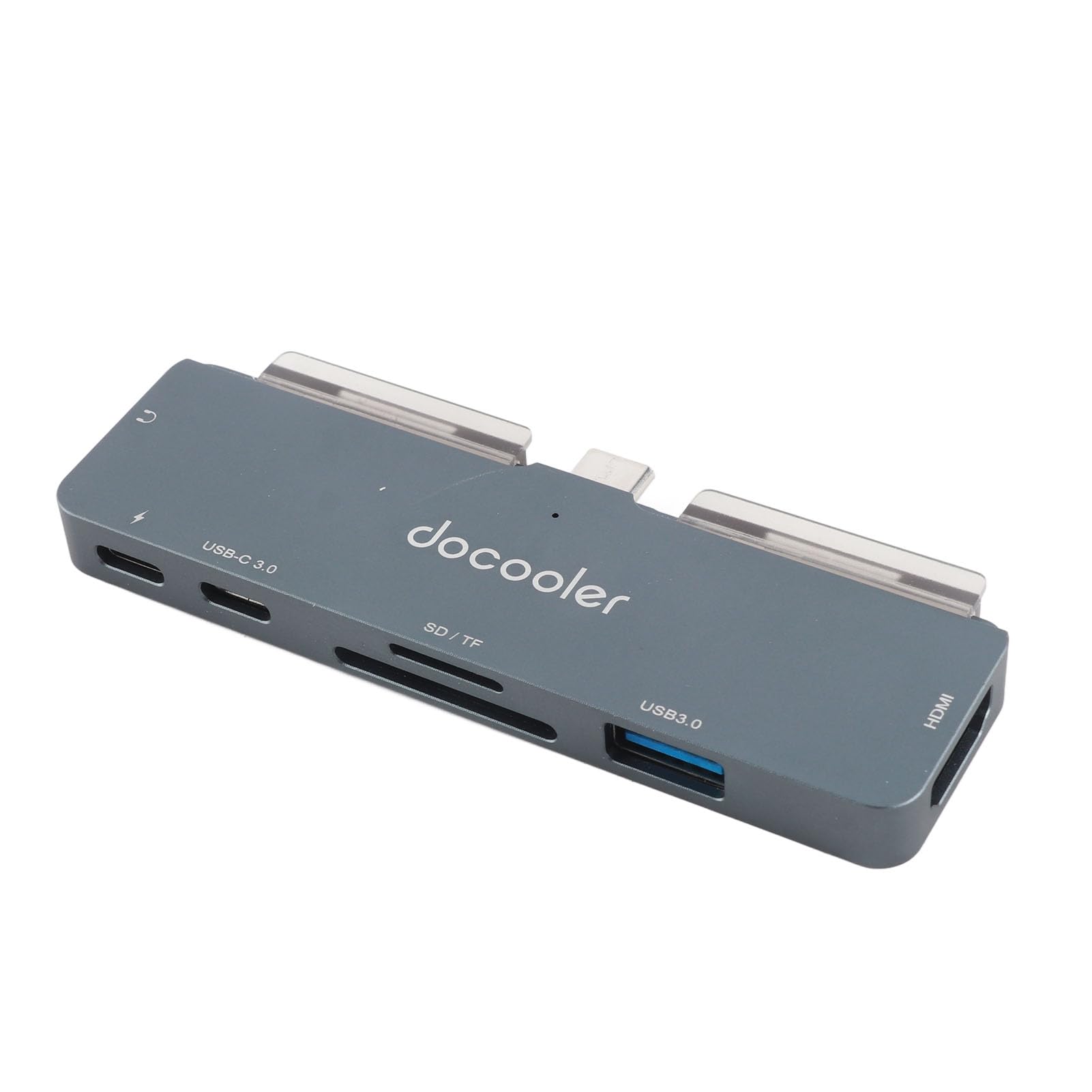 SIXRUN Hub Type-C 7-in-1, USB 3.0 4K Grigio