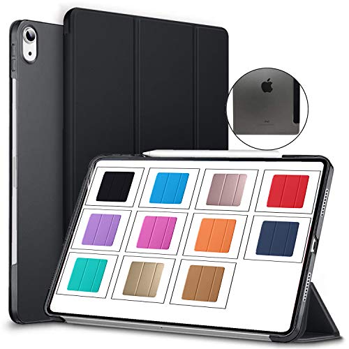 Image of DuraSafe Cases iPad PRO 11 Inch 1 Gen 2018 [ PRO 11 1st ] MU0T2HN /A MU0Y2HN /A MTXN2HN /A MTXP2HN /A Slim Lightweight Protective PC Dual Angle Stand Cover - Black