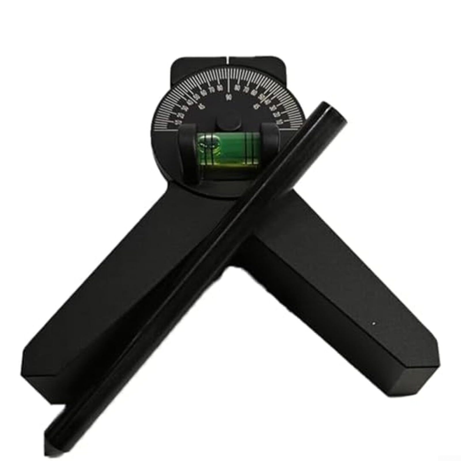 Buscador de tubos en forma de Y con cabezal de centrado magnético con nivel de burbuja para una alineación precisa, herramienta de metal ajustable para fontaneros y instaladores de tuberías (45