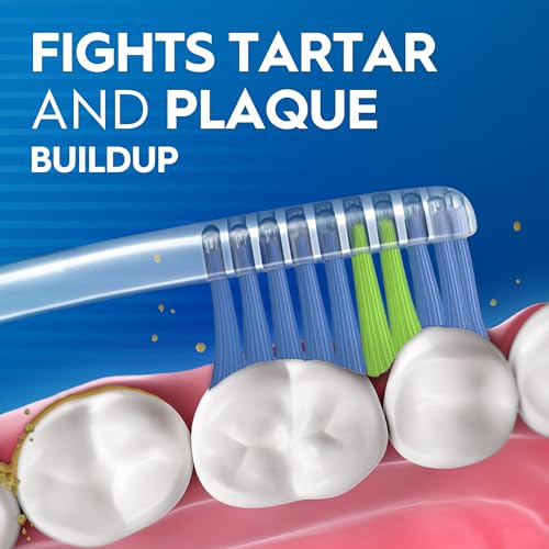 Image of Oral-B Pro Health Fights Plaque & Tartar, 4 Count Soft Manual Toothbrush Pack, Indicator Bristles, Plaque Fighter, Gentle on Teeth