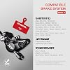 TOP BRAKE Disc Bike Brake Pads Compatible with Shimano XTR M9000/9020 Deore XT M785/ M8000 | MTB/eMTB/Gravel/Cross Country(XC)/Trail/All Mountain/Cycling