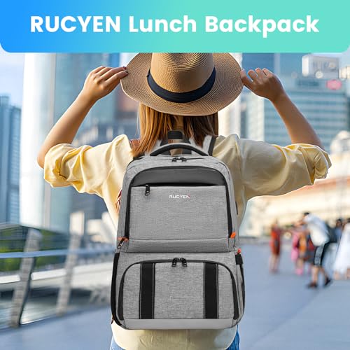 Mochila RUCYEN Lunch Backpack con Compartimento Aislante miniatura 5