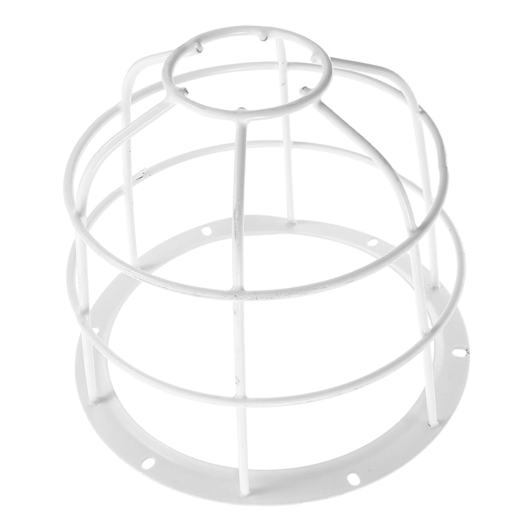 3 Pezzi Detector Guard Metal per Copertura Murale Anticollisione Protezione Resistente per Rilevatori Fumi Design Elegante per Uffici e Residenziali
