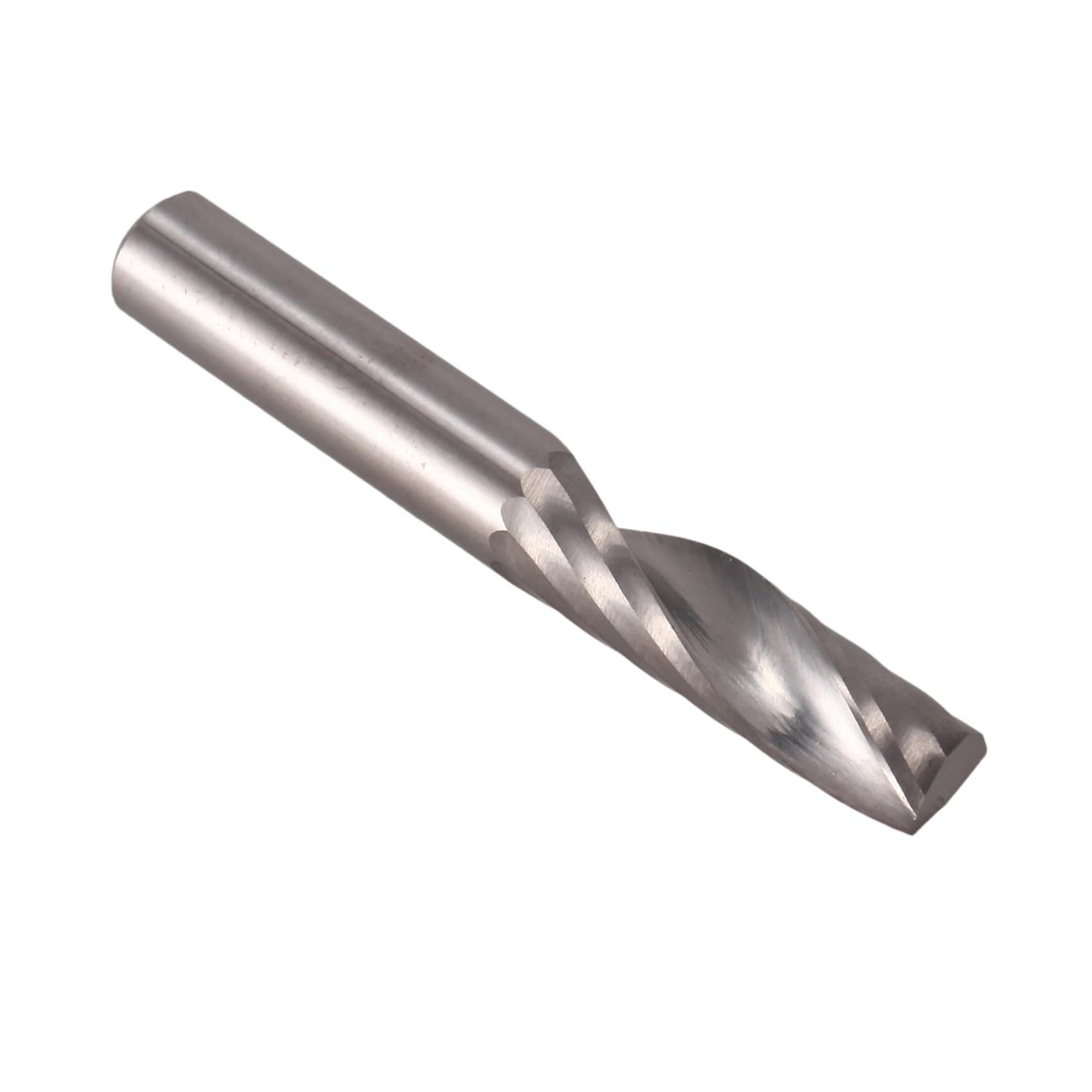y- 20Pcs 6mm 1/4 Pulgada Carbide Cnc Router Bits One Single Flute End Mill Tools 22mm
