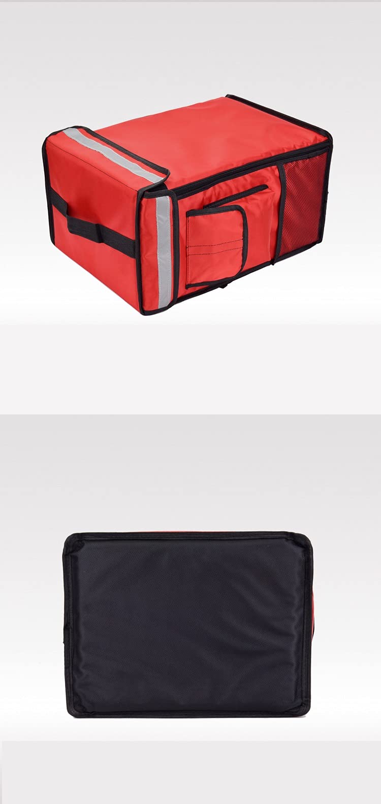 Bolsa Termica Pizza 35L Mochila Bolsas de enfriador grandes Cake Takeaway Caja congelador Comida rápida Pizza Entrega Incubadora Bolsas de hielo Paquete de comida Paquete Caja de almuerzo Bolsa de Rep