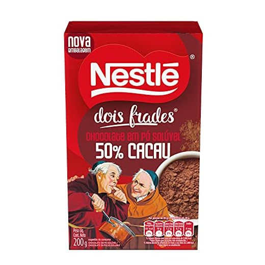 Nestlé Chocolate Em Pó Dois Frades 200G