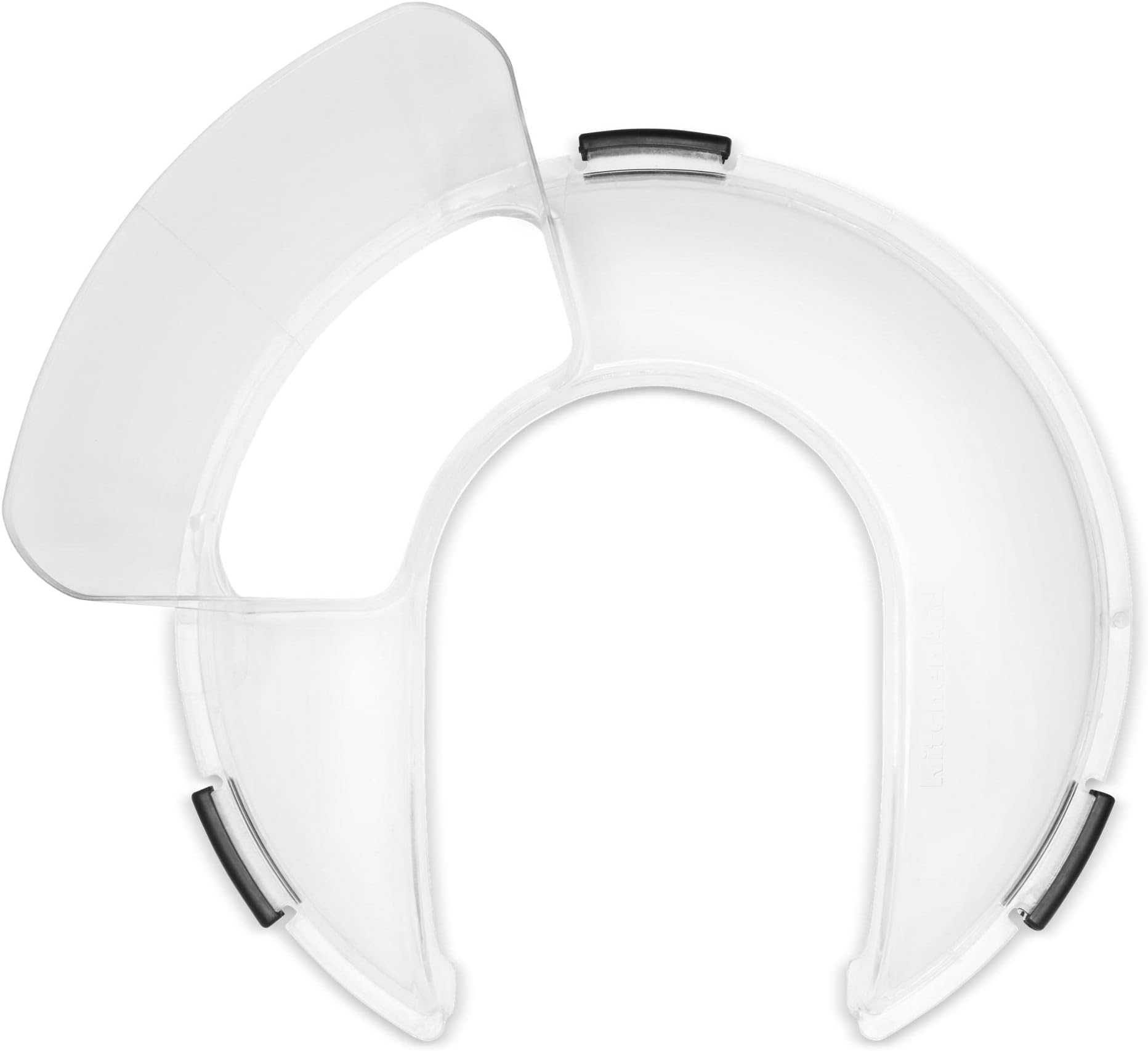 Secure Fit Pouring Shield, Fits all 5, 5.5 and 6 Quart KitchenAid Bowl-Lift Stand Mixers* with stainless steel bowls. * Sold separately, does not fit model KN25WPBH.