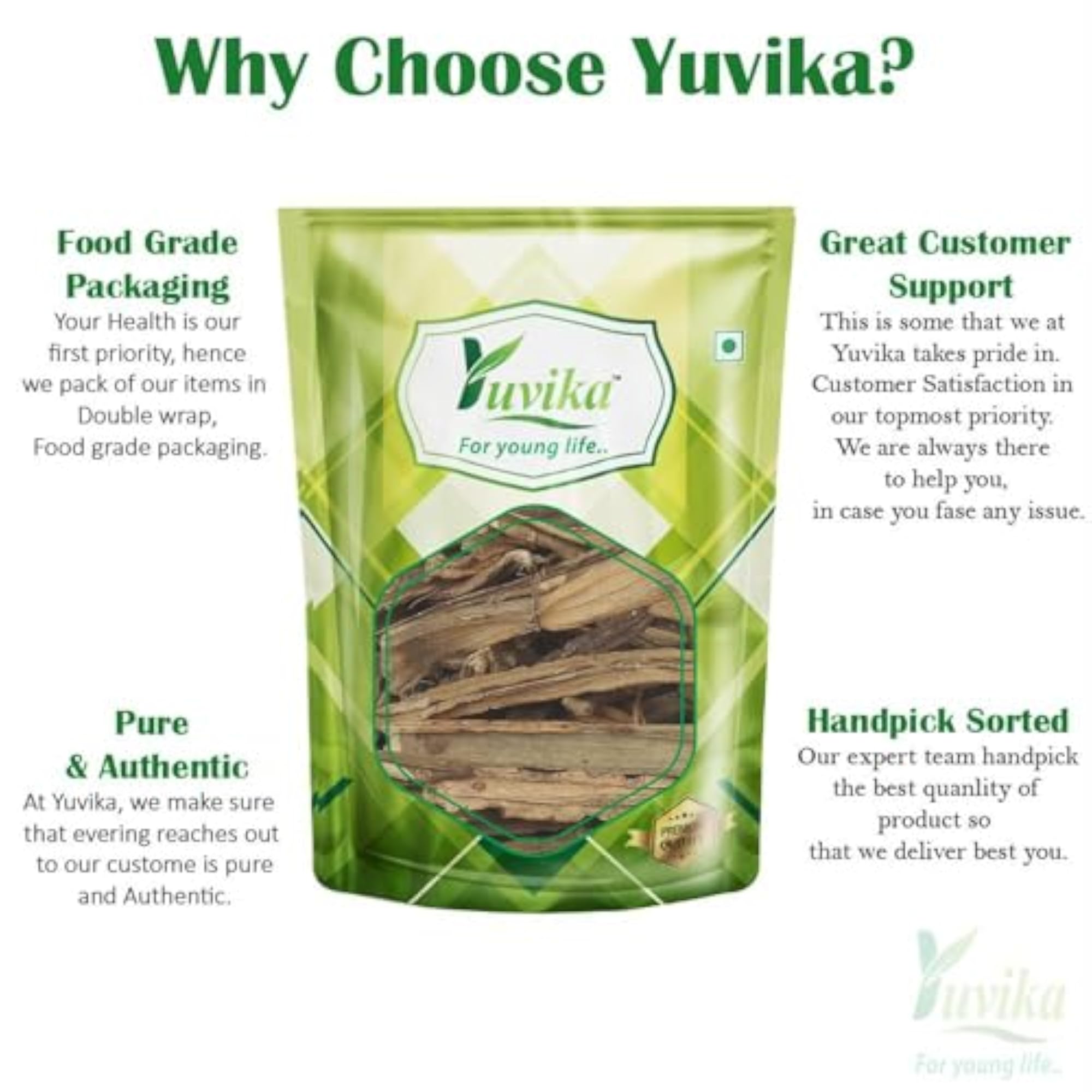 Yuvika Hadjod - Hadjora - Gangdi - Cissus Quadrangularis 200 Grams