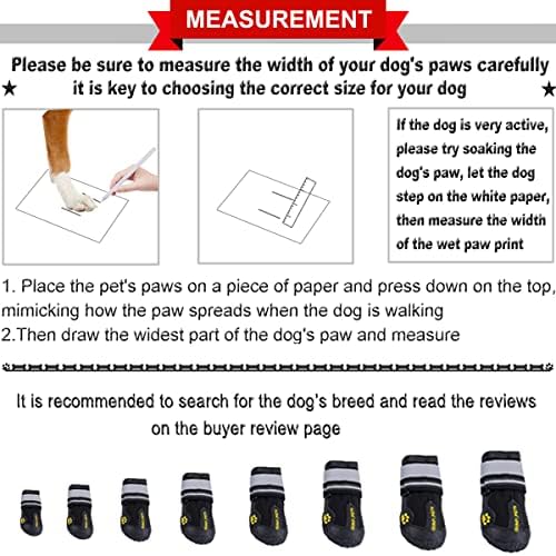Dog Shoes for Large Dogs, Medium Dog Boots & Paw