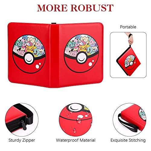 Othran 9-Pocket Trading Card Binder with Zipper Case #TOP22