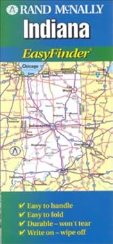 Map Rand McNally Indiana Easyfinder Map Book