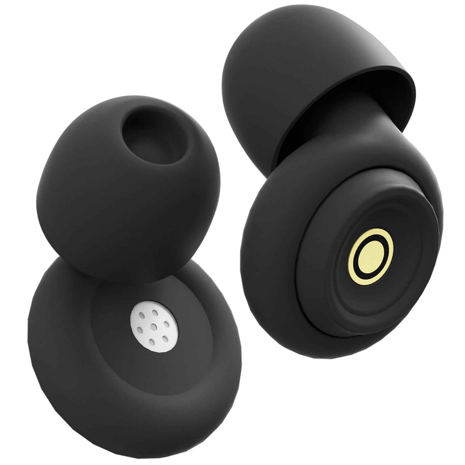 Ear Plugs for Sleeping Earplugs for Concerts Noise Cancelling Reusable Soft Silicone Noise Reduction Earbuds for Travel Focus