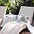 DFXSZ Black Brown Pillow Covers 12x20 Inch Set of 2 White Gray Flower Throw Pillows Farmhouse Outdoor Modern Floral Linen Square Cushion Case Decor for Living Room Sofa Patio Funiture Garden 002B