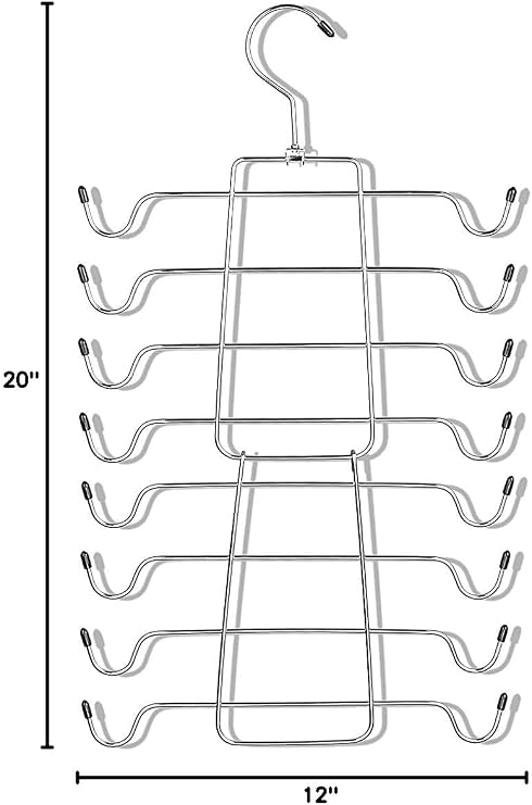 2 Pack Foldable Tank Top Hangers, Closet Organizer for Bras, Cami, Dresses