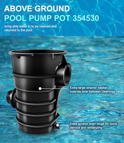 image for Yoursme 354530 Pot Direct Replacement for Pentair/Pac Fab/Sta-Rite Dyn