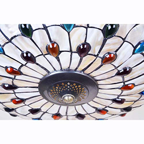 Plafonnier moderne compact pour illuminer les pièces sombres à plafond bas - 6