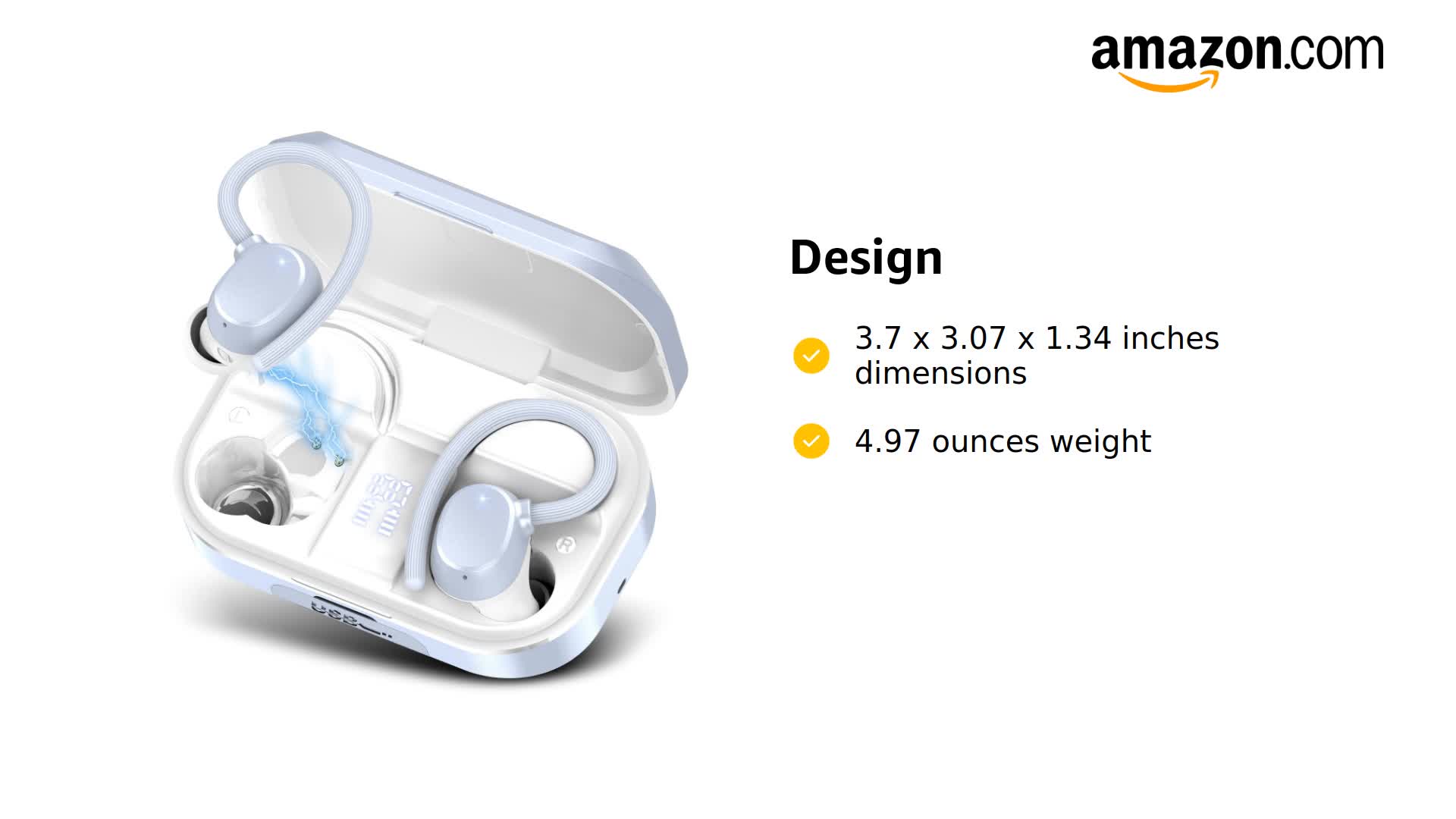 Amazon.com: Wireless Earbuds Bluetooth Headphones 120hrs