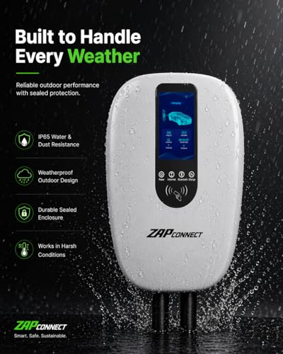 Image of Dock 7.5kW Smart EV Charger Type 2 | 32A Single Phase | App, RFID,WiFi, BT | Adjustable Power |10+ Advanced Safety Protections | IP65 | Upto 5-Yr Warranty
